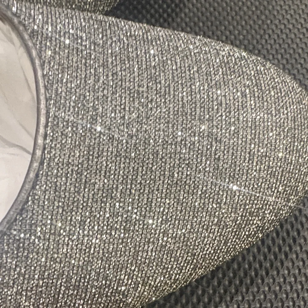 Life Stride Glittering Gray / sliver Heels